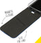 Accezz Flipcase - Geschikt voor Samsung Galaxy Xcover 4S / Xcover 4 - Met pasjeshouder - Blauw