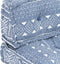 vidaXL - Bankkussen - pallet - stof - patchwork - indigo