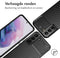 iMoshion Hoesje Geschikt voor Samsung Galaxy S22 Hoesje Siliconen - iMoshion Carbon Softcase Backcover - Zwart