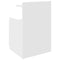 vidaXL - Nachtkastje - met - 2 - lades - 40x36,5x62 - cm - wit