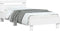 vidaXL - Bedframe - met - hoofdbord - en - LED-verlichting - wit - 75x190 - cm
