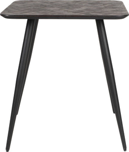 Housecraft Living Webster Bistro Eettafel Hout 70x70 cm Bruin