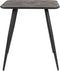 Housecraft Living Webster Bistro Eettafel Hout 70x70 cm Bruin