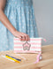 Pusheen Rose Collection - Etui 3-compartimenten - 21 x 12 cm Synthetisch Roze