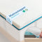 Ella Topper 90x200 cm - Matras Topdekmatras - Gel Infused Traagschuim & Aircell-schuim - Wit