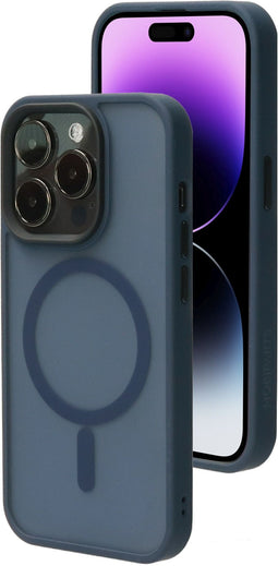 Mobiparts iPhone 14 Pro - Hardcover - MagSafe Compatible - Blauw