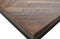 BePureHome Rhombic Eettafel - Hout/Metaal - Naturel - 76x220x90