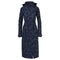 AGU Trench Coat Long - Regenjas Dames - Wind- en waterproof - Blauw - L