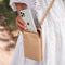 Telefoontasje Dames Crossbody - iMoshion Vegan Lederen Telefoontasje Crossbody - Universeel Schoudertasje telefoon - Beige