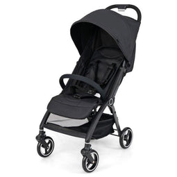 Coast Reisbuggy - Lichtgewicht Kinderwagen - Verstelbare Rugleuning Zonnekap - Zwart/Grijs