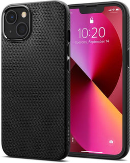 Spigen ACS03519 - Soft Case - Schokbestendig - Zwart (iPhone 13)
