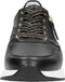 Gabor 86.448 - Lage Sneakers - Rits en vetersluiting - Zwart (40.5)