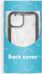 iMoshion Hoesje Geschikt voor Samsung Galaxy S21 Hoesje - iMoshion 360° Full Protective Case - Zwart / Transparant