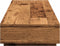vidaXL - Monitorstandaard - 100x27x15 - cm - bewerkt - hout - oud - houtkleurig