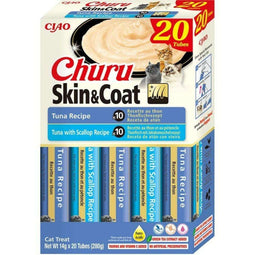 Snack for Cats Inaba Churu Skin&Coat Vis