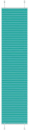 vidaXL - Plissé - rolgordijn - 50x200 - cm - stofbreedte - 49,4 - cm - petrol - groen