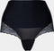 MAGIC Bodyfashion Tummy Shaper Lace - Corrigerend ondergoed - Comfortabele pasvorm - Zwart - M