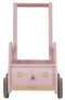 Little Dutch Loopwagen - Houten wagen - Vintage charme - Roze