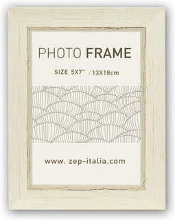 ZEP - Kunststof Fotolijst Tamigi Wit voor foto formaat 13x18 cm - CC157