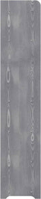 vidaXL - Schoenenrek - 65x24x117 - cm - bewerkt - hout - grijs