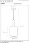 Lucide JOANET - Hanglamp - Ø 22 cm - In hoogte verstelbaar - Fumé