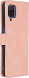 iMoshion Hoesje Geschikt voor Samsung Galaxy A12 Hoesje Met Pasjeshouder - iMoshion Uitneembare 2-in-1 Luxe Bookcase - Roze