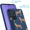 iMoshion Hoesje Geschikt voor Samsung Galaxy A71 Hoesje Siliconen - iMoshion Design hoesje - Blauw / Meerkleurig / Leopard Animal