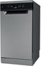 Whirlpool WSFC3M27X - Vrijstaand - Slimline (45 cm) - 10 couverts - Roestvrijstaal