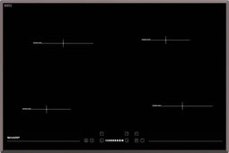 Sharp KH7I19CS00EU - Inductiekookplaat - Slider touch control - Boostfunctie - Zwart
