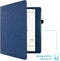 imoshion E-reader Hoesje - Geschikt voor Kobo Elipsa 2E - Vegan Leather Bookcase - Donkerblauw