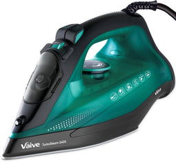 VAIVE TurboSteam 2400 - Stoomstrijkijzer - 2400W - 320 ML Watertank - Zwart