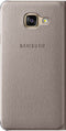 Samsung Galaxy A3 (2016) - Flip Wallet - Zacht leer-look materiaal - Goud
