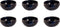 Palmer Schaal Bama Blue 12 cm 30 cl Blauw Stoneware 6 stuks