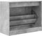 Schoenenkast 80x34x63 cm bewerkt hout betongrijs