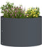 vidaXL - Tuinplantbak - Antraciet - 30x30x20 - cm - Staal