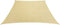 vidaXL - Zonnezeil - 160 - g/m² - 4/5x4 - m - HDPE - beige