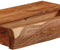 vidaXL - Wandschappen - 2 - st - 40x17x8 - cm - massief - acaciahout