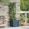 vidaXL - Tuinplanten - met - Waterbewateringssysteem - Grijs
