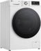 LG W4WR70X61 - Was-droogcombinatie - 10 kg wassen - 6 kg drogen - 1400 tpm - Steam & TurboWash 360° - Wit