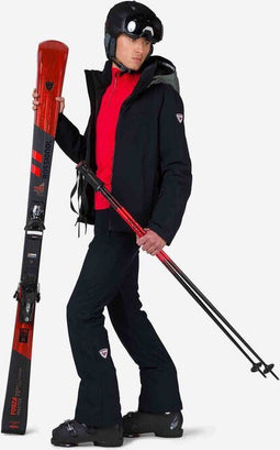 Rossignol Origin Softshell - Skibroek heren - Fleece gevoerd - Zwart - maat XL