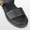 PS Poelman SATURNOS - Dames Sandalen - Chunky - Zwart - Maat 39