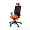 Bureaustoel Piqueras y Crespo 1D066N2 Oranje