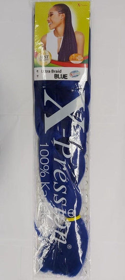 Hair extensions X-Pression Azul Blue