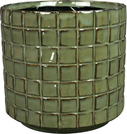 Ter Steege Bloempot Groen D 18 cm H 17 cm