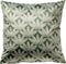 Dutch Decor CRESENTO - Sierkussen 45x45 cm - luxe kussen met bladmotief – Granite Green - multicolor - Inclusief binnenkussen