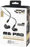 MEE audio M6 PRO - In-ear oordopjes - Afneembare kabel Microfoon - Grijs Zwart
