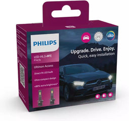 Philips Ultinon Access - LED H1 autolampen - 80% extra helderheid (2 stuks)