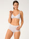 sloggi Basic+ - Dames Maxi slip - Extra zachte naden - Wit (4-pack)