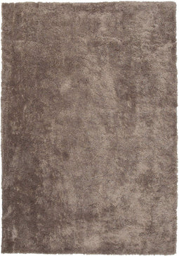 EVREN - Shaggy vloerkleed - Bruin - 160 x 230 cm - Polyester