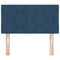 Stoffen Hoofdbord Geometric met hoofdeinde Blauw 80 cm Stof